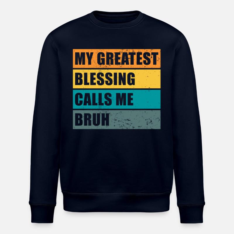Bruh - Stanley/Stella Unisex Bio-Sweatshirt ROLLER - Navy