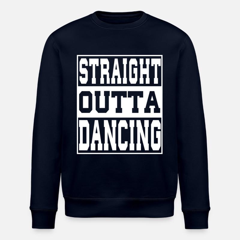 Dancing saying funny - Stanley/Stella ROLLER Unisex Organic Sweatshirt - navy