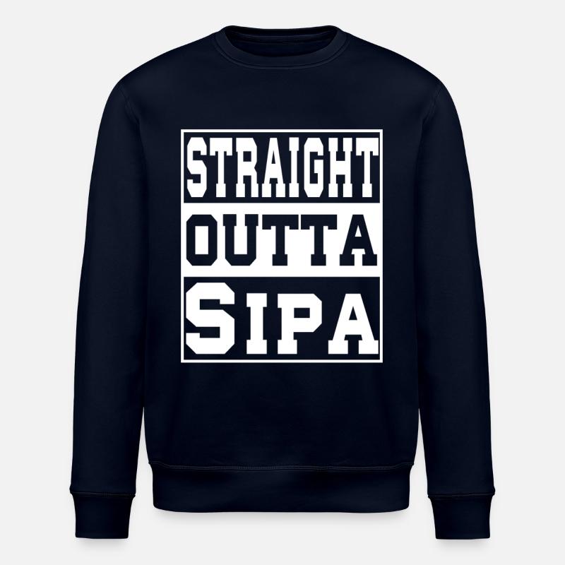 Sipan saying funny - Stanley/Stella ROLLER Unisex Organic Sweatshirt - navy