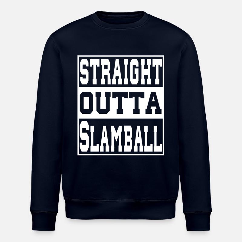 Slamball disant drôle - Sweat bio ROLLER Stanley/Stella Unisexe - marine