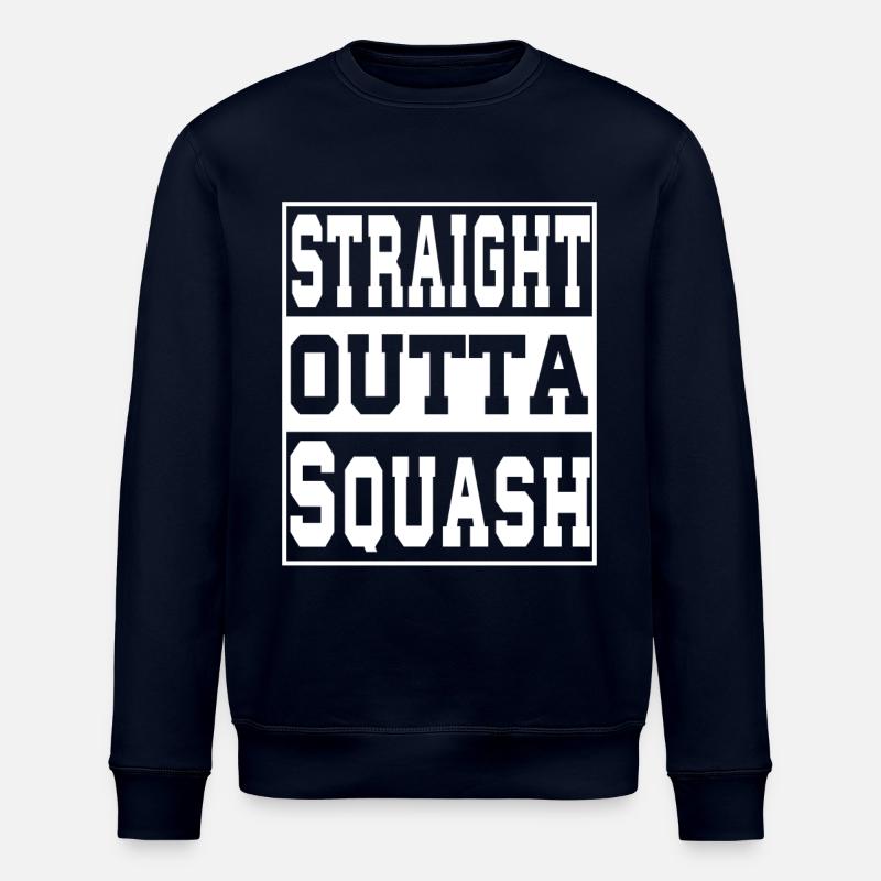 Squash disant drôle - Sweat bio ROLLER Stanley/Stella Unisexe - marine