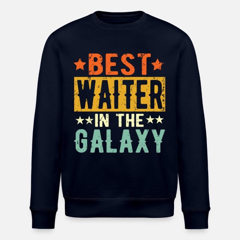 Best Kellner ever Kellner Geschenk - Stanley/Stella Unisex Bio-Sweatshirt ROLLER - Navy