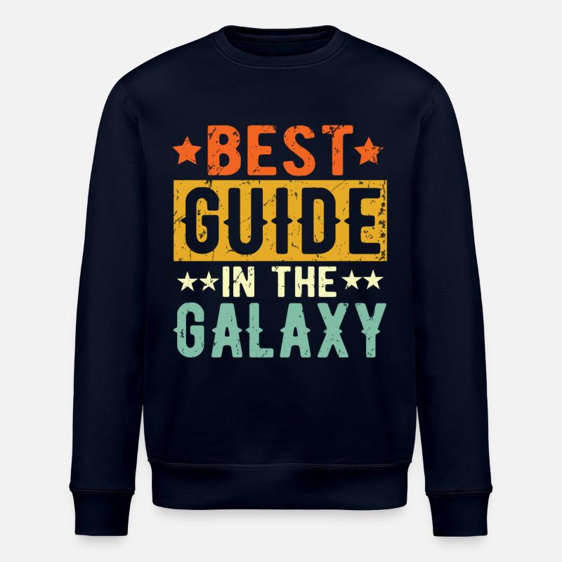 Meilleur guide jamais Guide Cadeau - Sweat bio ROLLER Stanley/Stella Unisexe - marine
