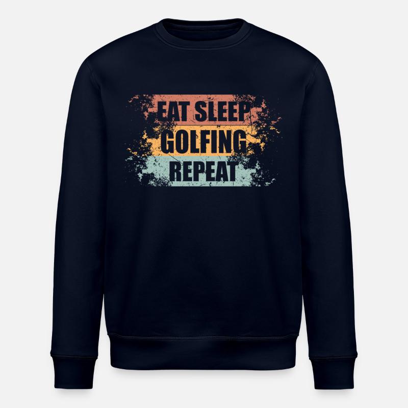 Teqball dit drôle - Sweat bio ROLLER Stanley/Stella Unisexe - marine