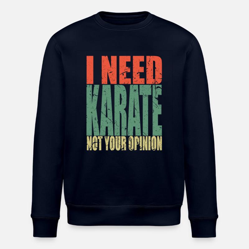 Karaté en disant drôle - Sweat bio ROLLER Stanley/Stella Unisexe - marine