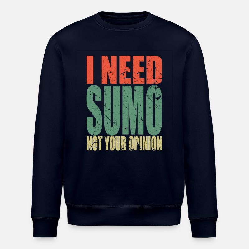 Sumo disant drôle - Sweat bio ROLLER Stanley/Stella Unisexe - marine