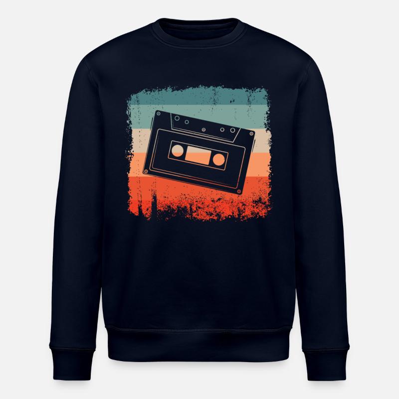Audio Cassette Retro Tape - Sweat bio ROLLER Stanley/Stella Unisexe - marine