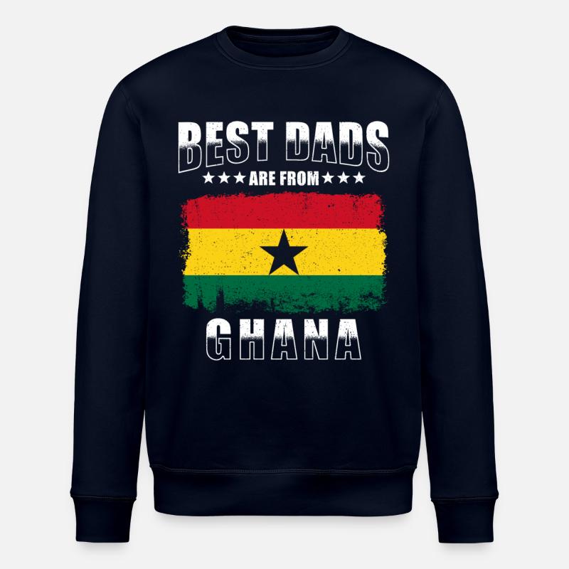 Père ghanais - Sweat bio ROLLER Stanley/Stella Unisexe - marine