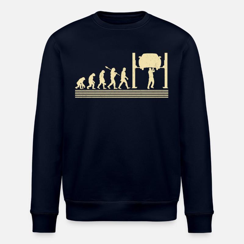 Automechanische Evolution - Stanley/Stella Unisex Bio-Sweatshirt ROLLER - Navy