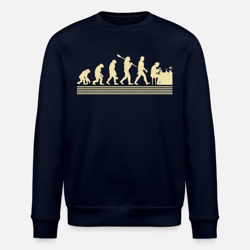 Chemist evolution - Stanley/Stella ROLLER Unisex Organic Sweatshirt - navy