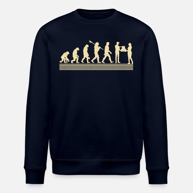 Package carrier evolution - Stanley/Stella ROLLER Unisex Organic Sweatshirt - navy