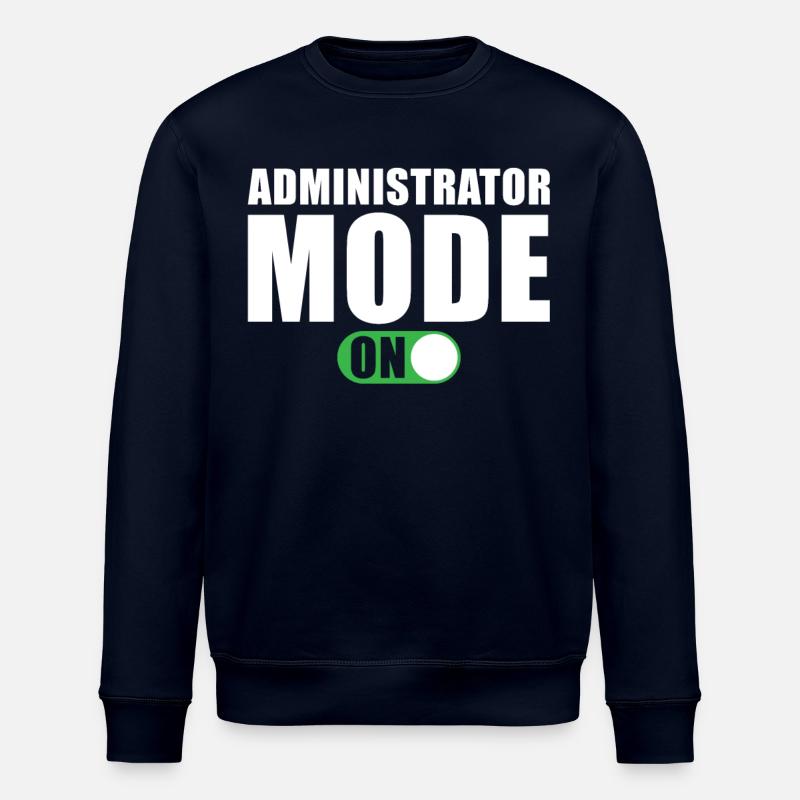 Mode Administrateur activé - Sweat bio ROLLER Stanley/Stella Unisexe - marine