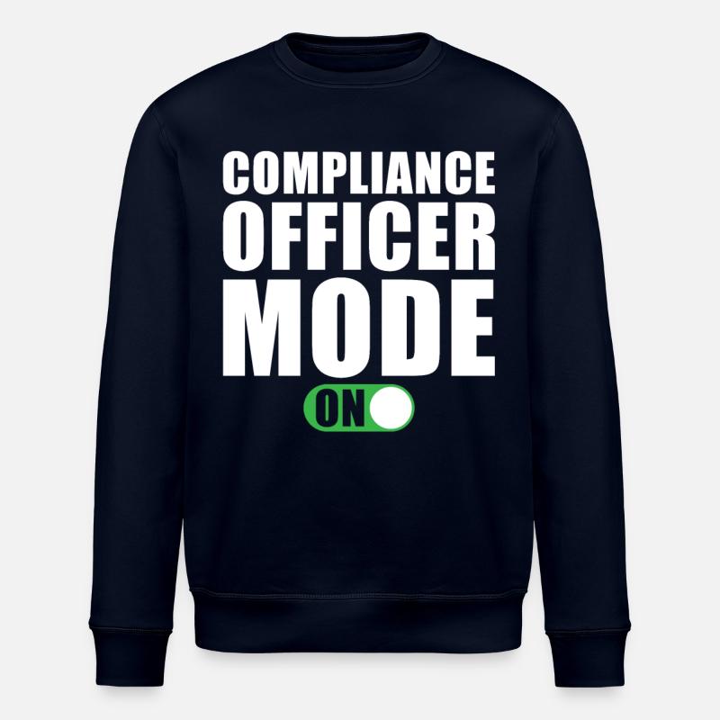 Compliance Manager Mode On - Stanley/Stella ROLLER Unisex Organic Sweatshirt - navy