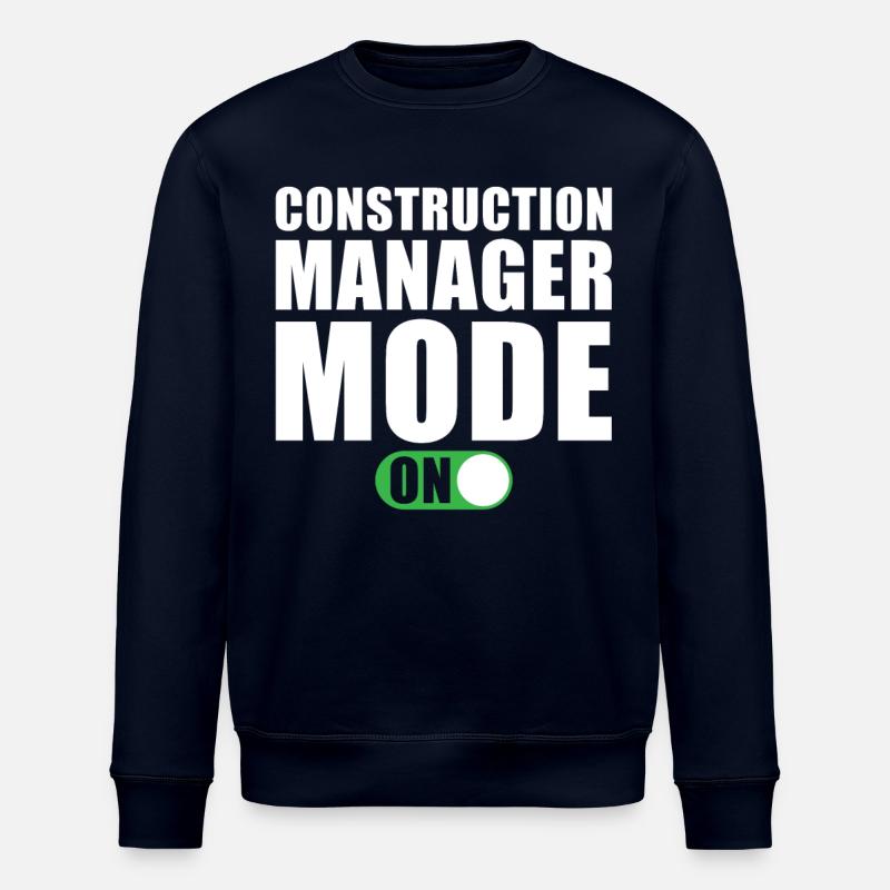 Mode Gestionnaire de construction activé - Sweat bio ROLLER Stanley/Stella Unisexe - marine