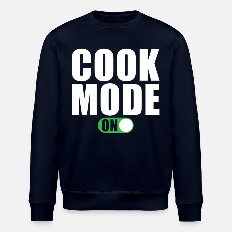 Cooking Mode On - Stanley/Stella ROLLER Unisex Organic Sweatshirt - navy