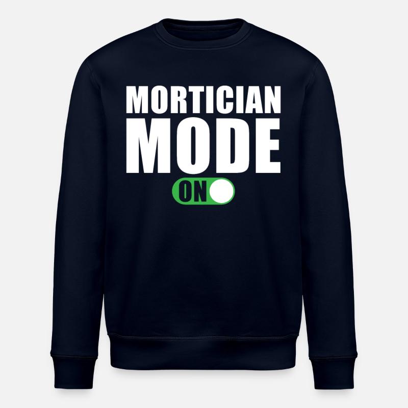 Undertaker Mode On - Stanley/Stella ROLLER Unisex Organic Sweatshirt - navy