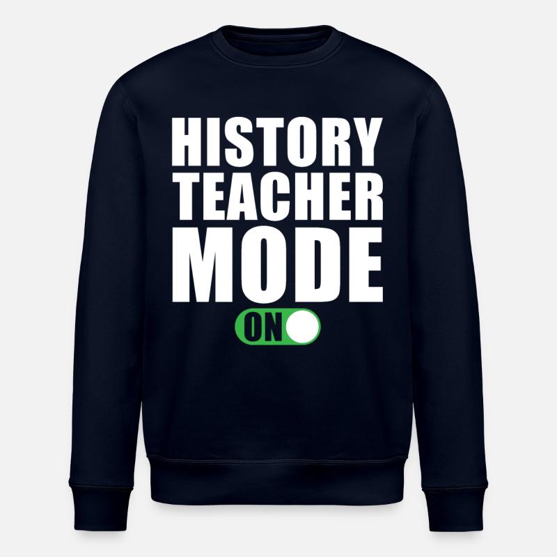 Geschichtslehrer Modus Ein - Stanley/Stella Unisex Bio-Sweatshirt ROLLER - Navy