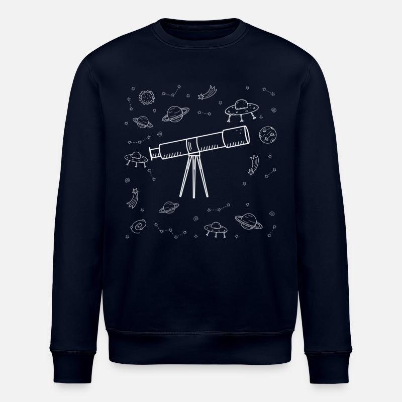 Télescope d’astronomie - Sweat bio ROLLER Stanley/Stella Unisexe - marine