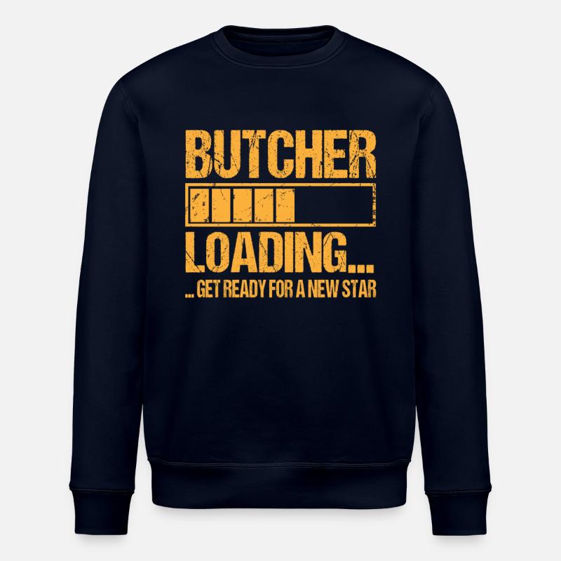 Butcher loading Butcher Training - Stanley/Stella ROLLER Unisex Organic Sweatshirt - navy