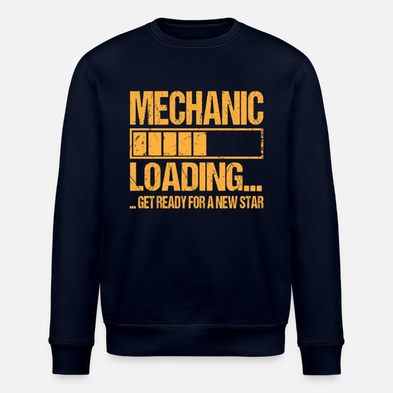 Mechanic loading Mechanic training - Stanley/Stella ROLLER Unisex Organic Sweatshirt - navy