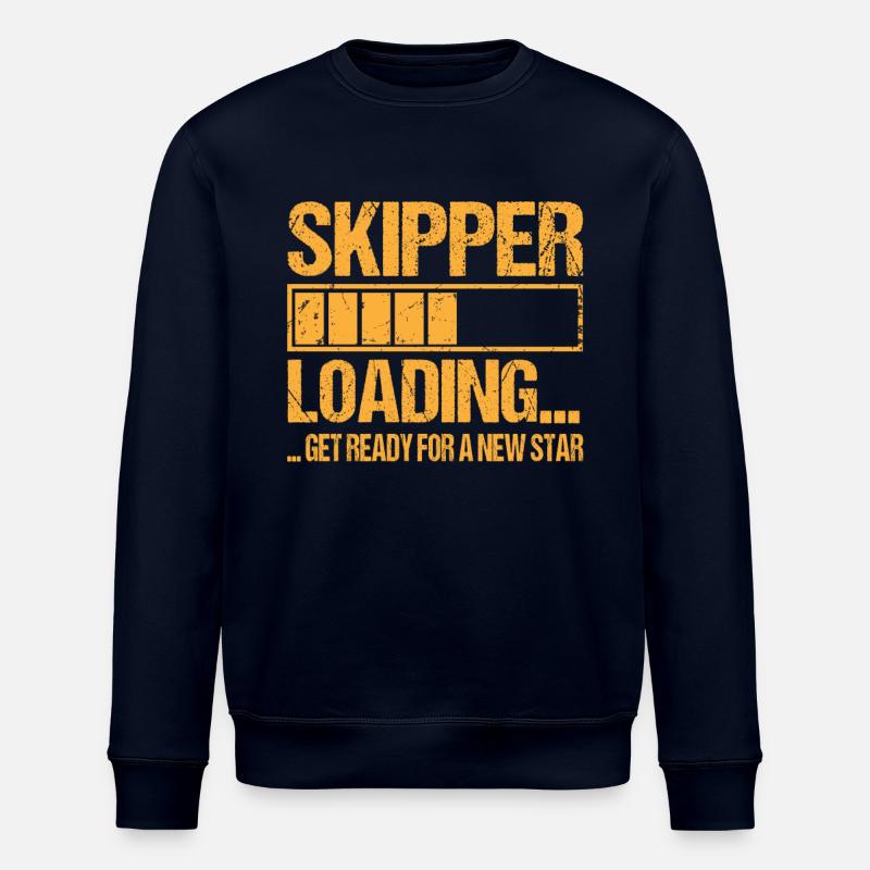 Skipper loading Skipper training - Stanley/Stella ROLLER Unisex Organic Sweatshirt - navy