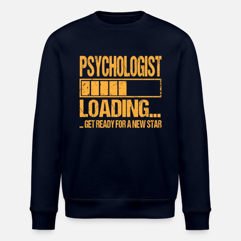 Psychologist loading Psychologist Training - Stanley/Stella ROLLER Unisex Organic Sweatshirt - navy