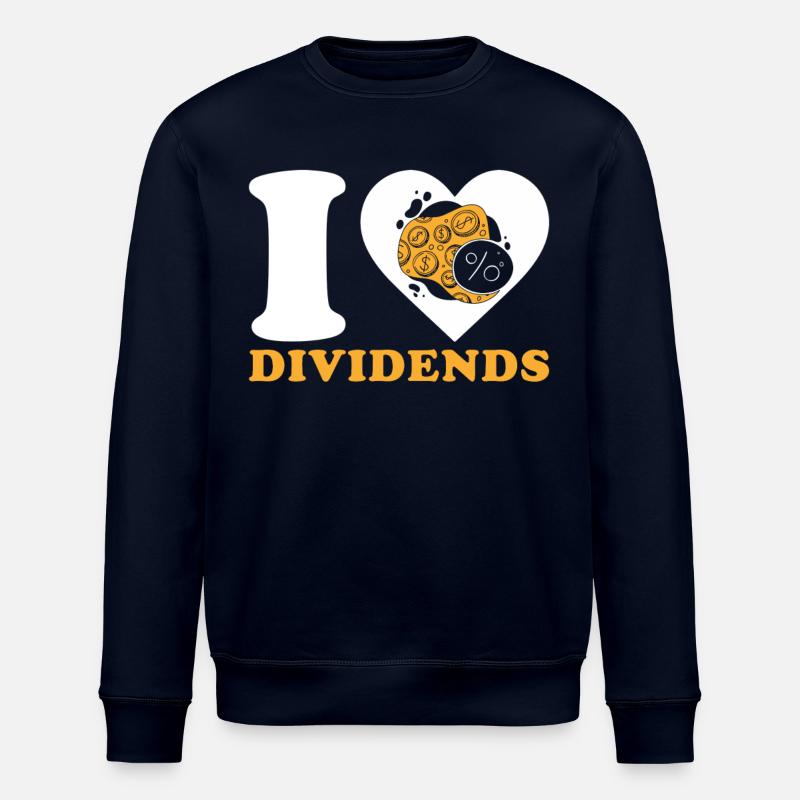 Actions d’actionnaires à dividendes - Sweat bio ROLLER Stanley/Stella Unisexe - marine