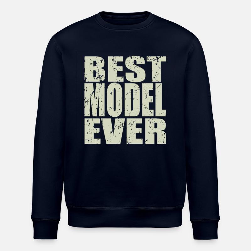 Best Model ever Model Geschenk - Stanley/Stella Unisex Bio-Sweatshirt ROLLER - Navy