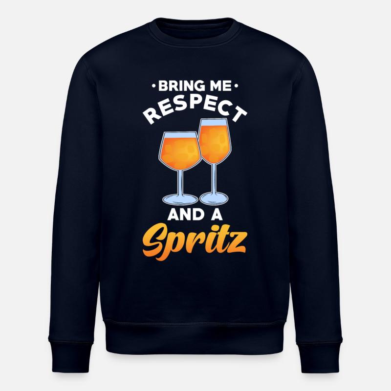 Spritz Cocktail - Sweat bio ROLLER Stanley/Stella Unisexe - marine