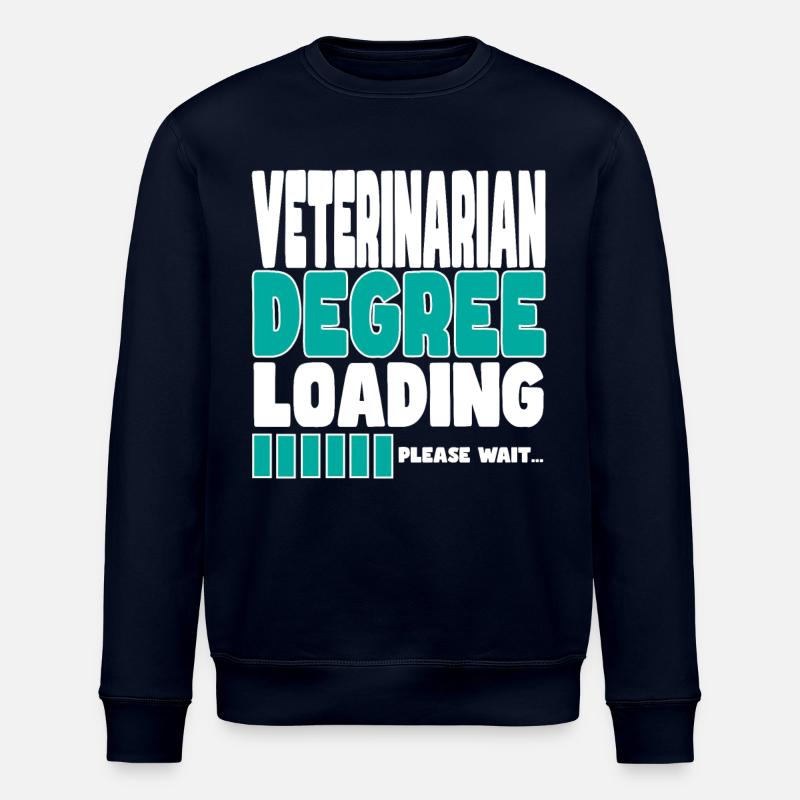 Veterinarian invites training - Stanley/Stella ROLLER Unisex Organic Sweatshirt - navy