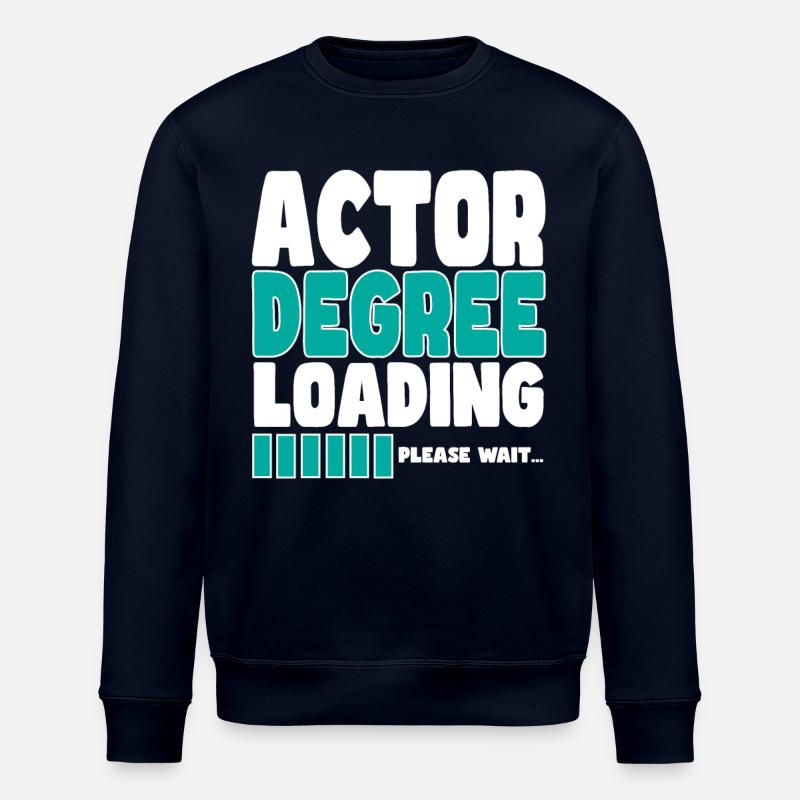 Actor invites training - Stanley/Stella ROLLER Unisex Organic Sweatshirt - navy