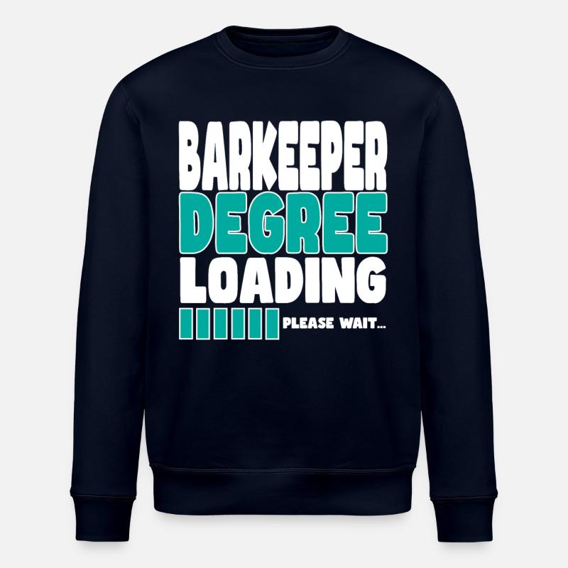 Bartender invites training - Stanley/Stella ROLLER Unisex Organic Sweatshirt - navy