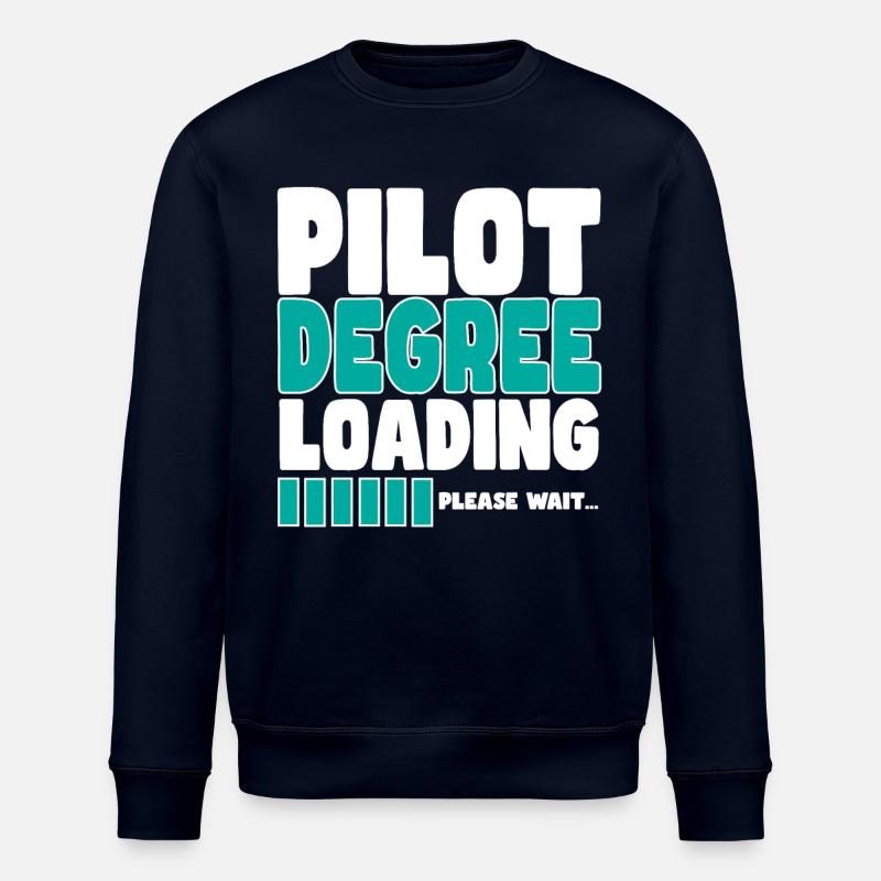 Pilot invites training - Stanley/Stella ROLLER Unisex Organic Sweatshirt - navy