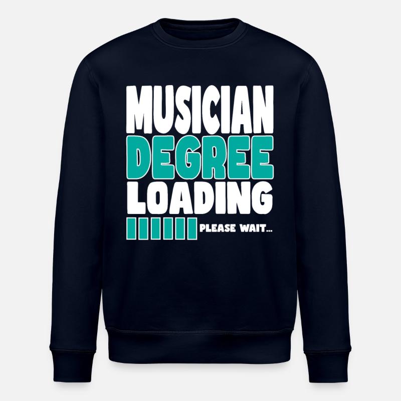 Musician invites training - Stanley/Stella ROLLER Unisex Organic Sweatshirt - navy
