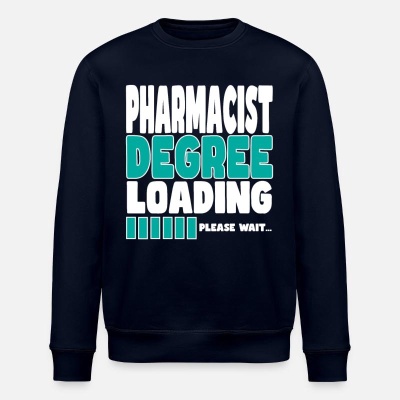 Pharmacist invites training - Stanley/Stella ROLLER Unisex Organic Sweatshirt - navy