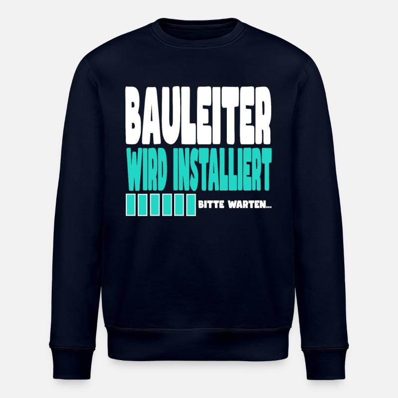 Bauleiter wird installiert - Stanley/Stella Unisex Bio-Sweatshirt ROLLER - Navy