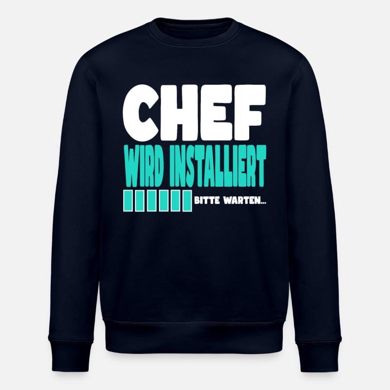 Chef wird installiert - Stanley/Stella Unisex Bio-Sweatshirt ROLLER - Navy