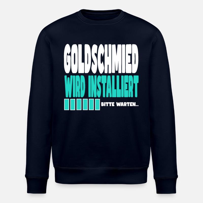 Gleisbauer wird installiert - Stanley/Stella Unisex Bio-Sweatshirt ROLLER - Navy