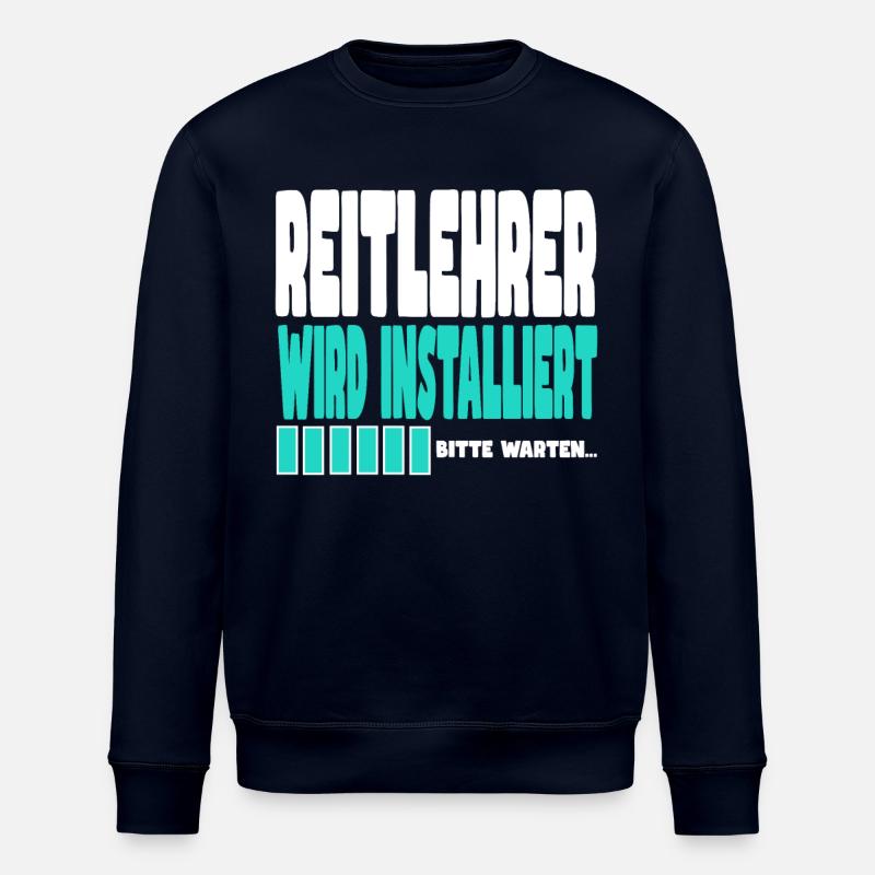Reitlehrer wird installiert - Stanley/Stella Unisex Bio-Sweatshirt ROLLER - Navy