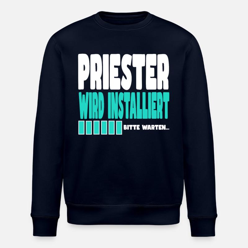 Priester wird installiert - Stanley/Stella Unisex Bio-Sweatshirt ROLLER - Navy