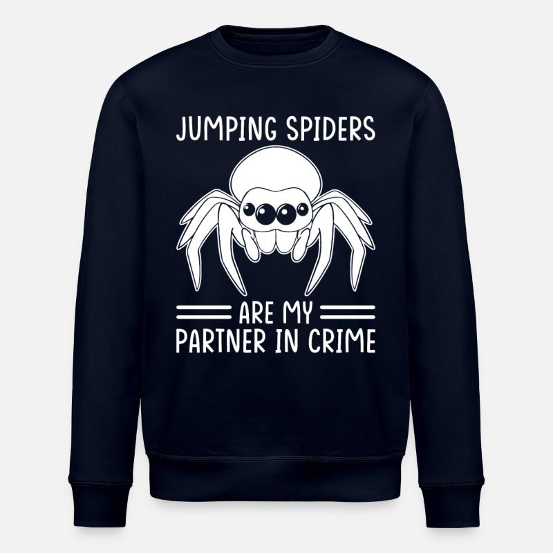 Dicton Jumping Spider - Sweat bio ROLLER Stanley/Stella Unisexe - marine