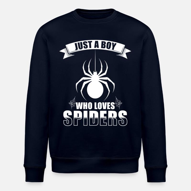 Dicton Jumping Spider - Sweat bio ROLLER Stanley/Stella Unisexe - marine