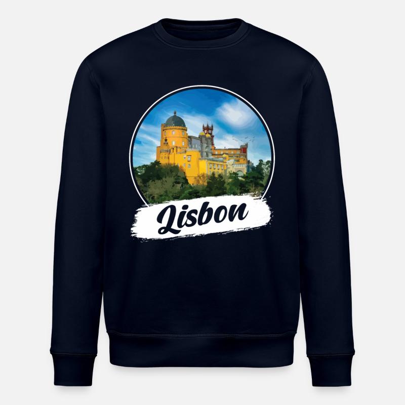 Lissabon Souvenir - Stanley/Stella Unisex Bio-Sweatshirt ROLLER - Navy