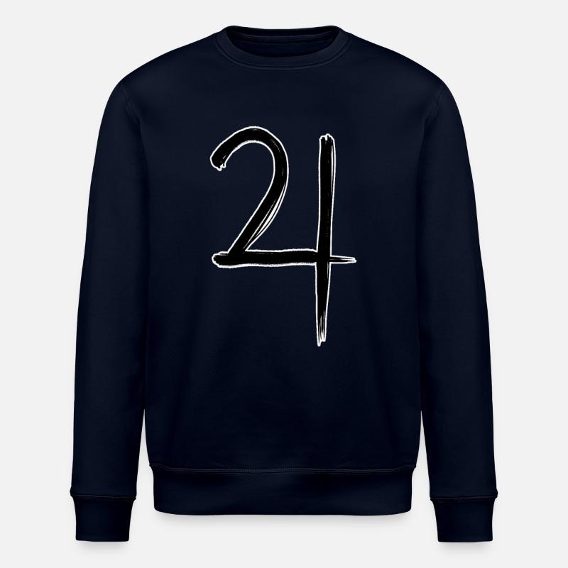 Jupiter Astrologie Symbol - Stanley/Stella Unisex Bio-Sweatshirt ROLLER - Navy