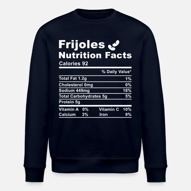 Frijoles - Sweat bio ROLLER Stanley/Stella Unisexe - marine