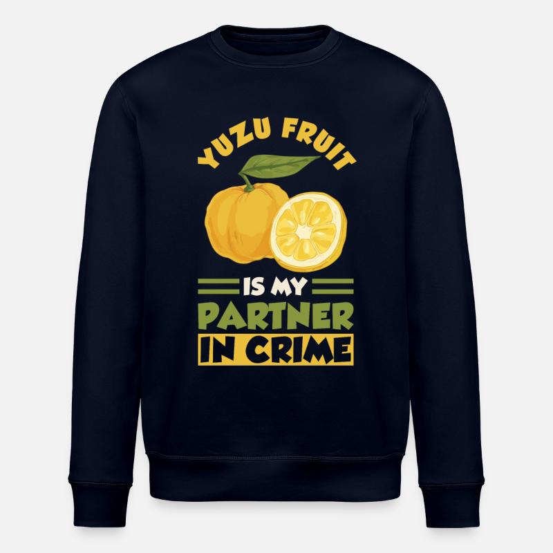 Yuzu Fruit Dicton - Sweat bio ROLLER Stanley/Stella Unisexe - marine