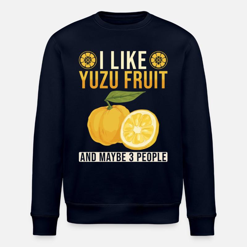 Yuzu Fruit Dicton - Sweat bio ROLLER Stanley/Stella Unisexe - marine