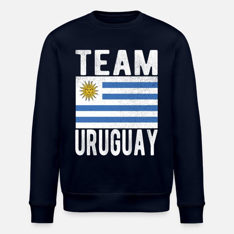 Drapeau de l’Uruguay - Sweat bio ROLLER Stanley/Stella Unisexe - marine