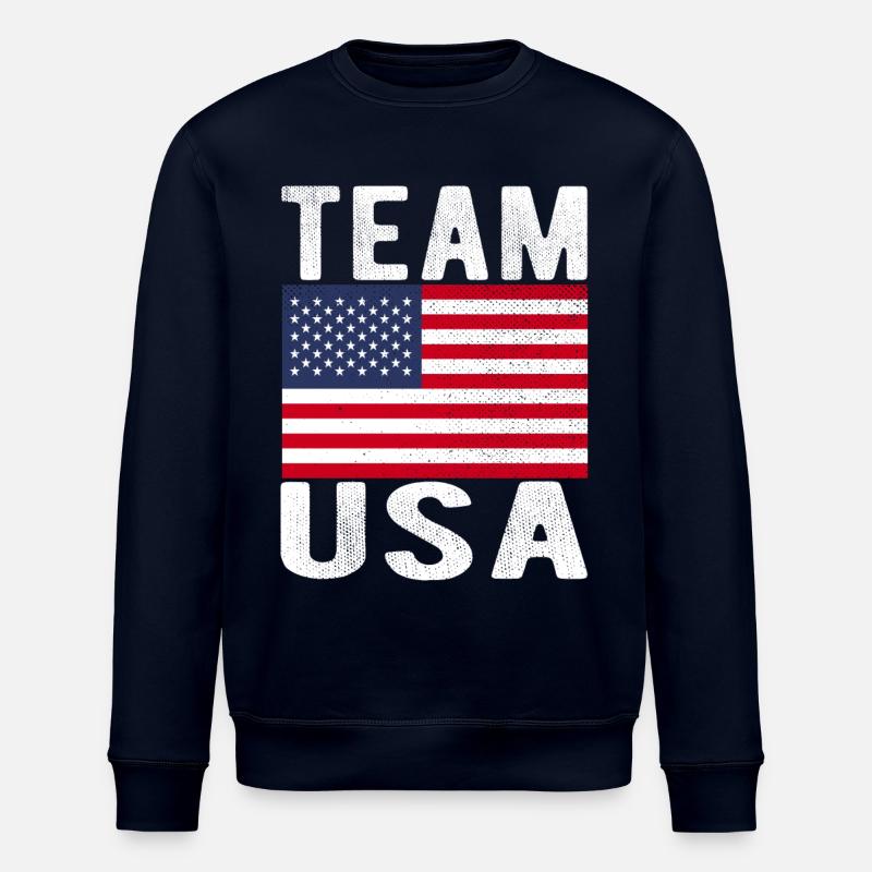 Drapeau de cerf - Sweat bio ROLLER Stanley/Stella Unisexe - marine