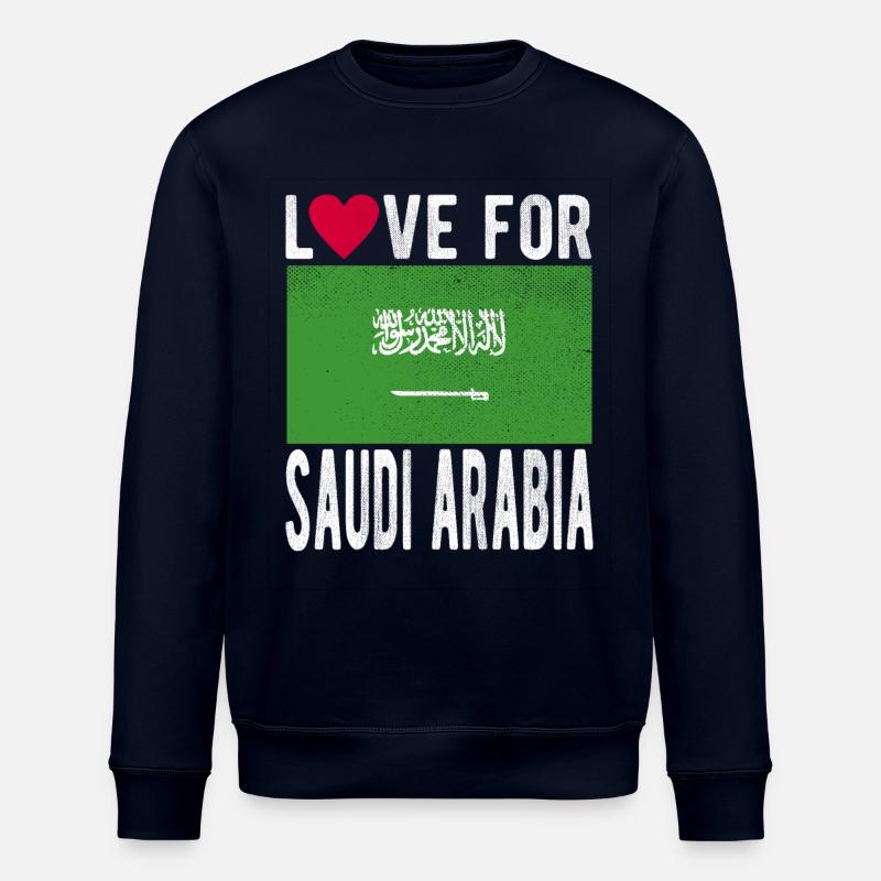 Drapeau de l’Arabie saoudite - Sweat bio ROLLER Stanley/Stella Unisexe - marine